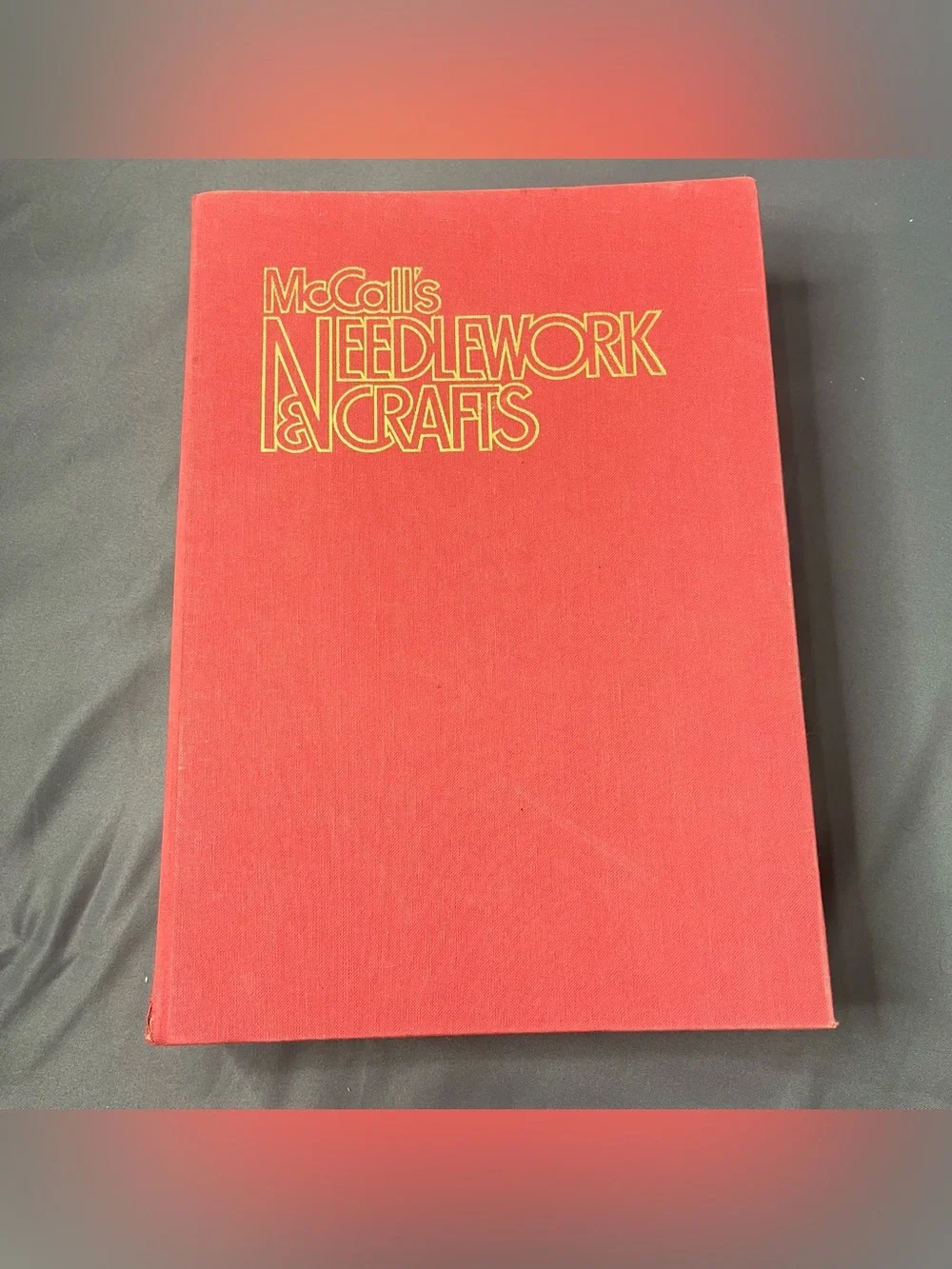 McCall's Magazine Issues 1981-1982 Bound Binder Vtg Lot Needlework Craft Collect
